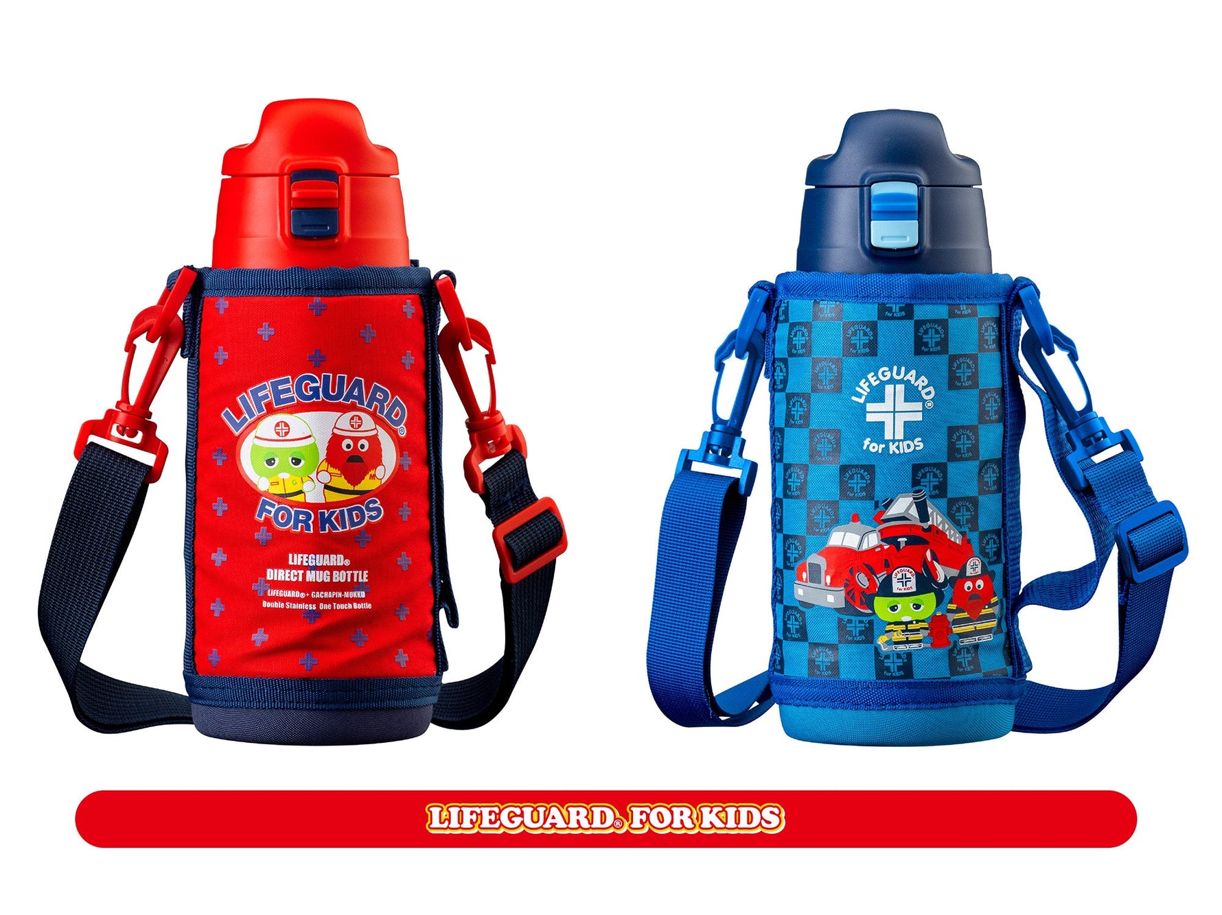 ガチャピン・ムックの2WAYボトルが登場