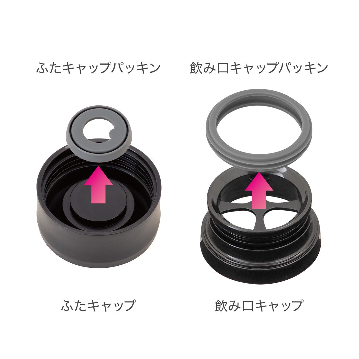 飲み口パッキン SS-350・500用