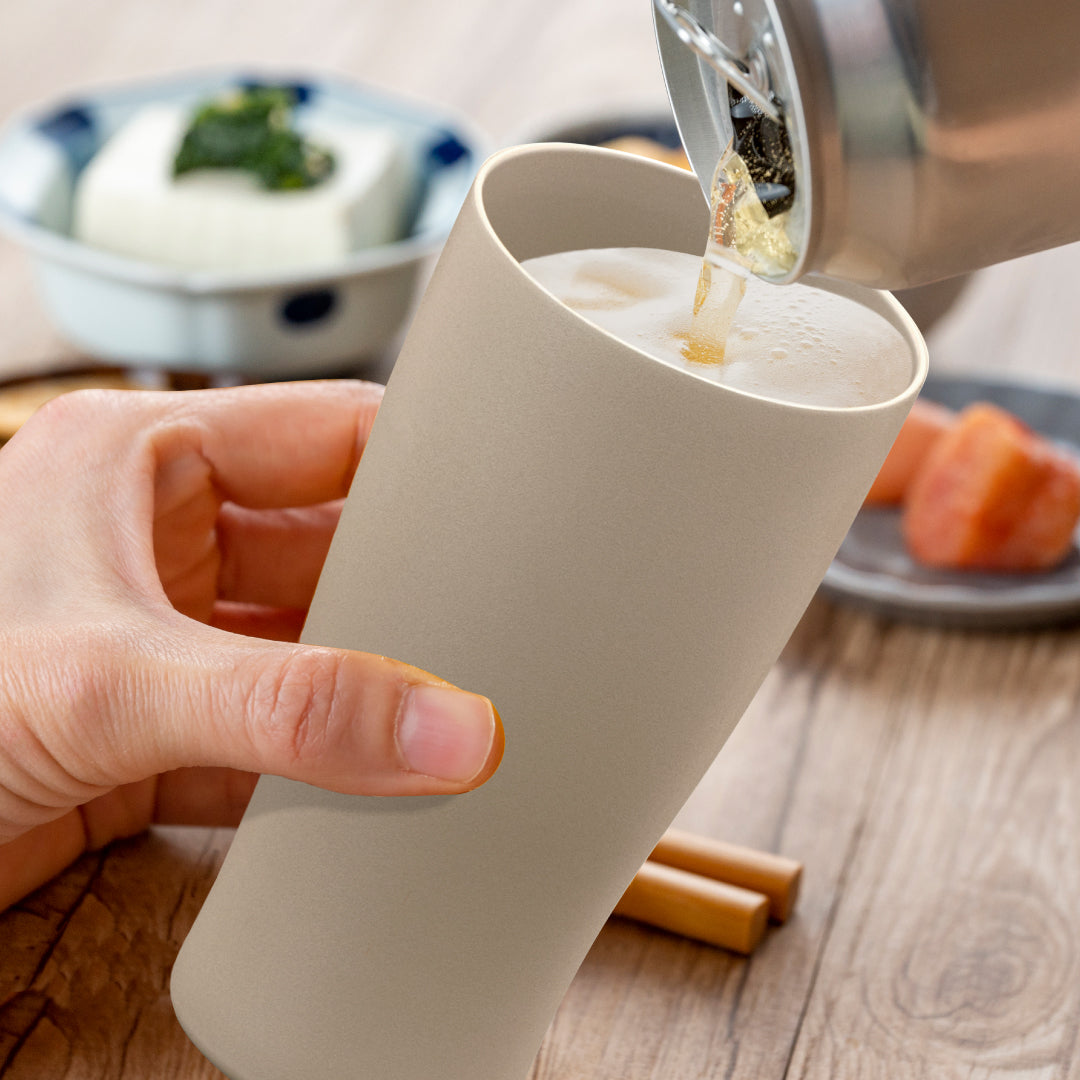 BRUNT メスティン大　タンカラー シンクス セラミックコーティング ステンレスタンブラー 430ml – 株式