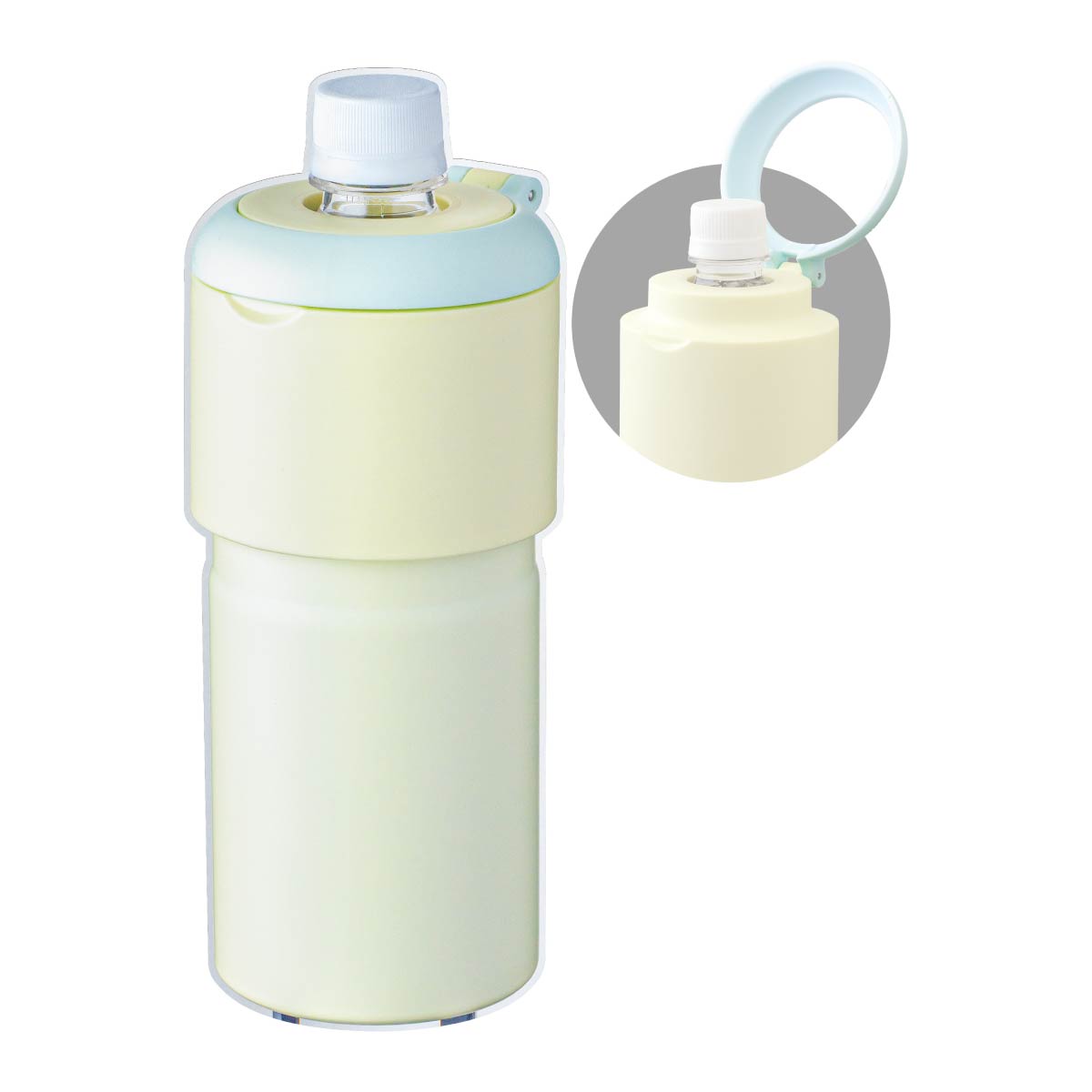 角形ペットボトルにも対応！今まで以上に使い勝手が良くなった、BOTTLE