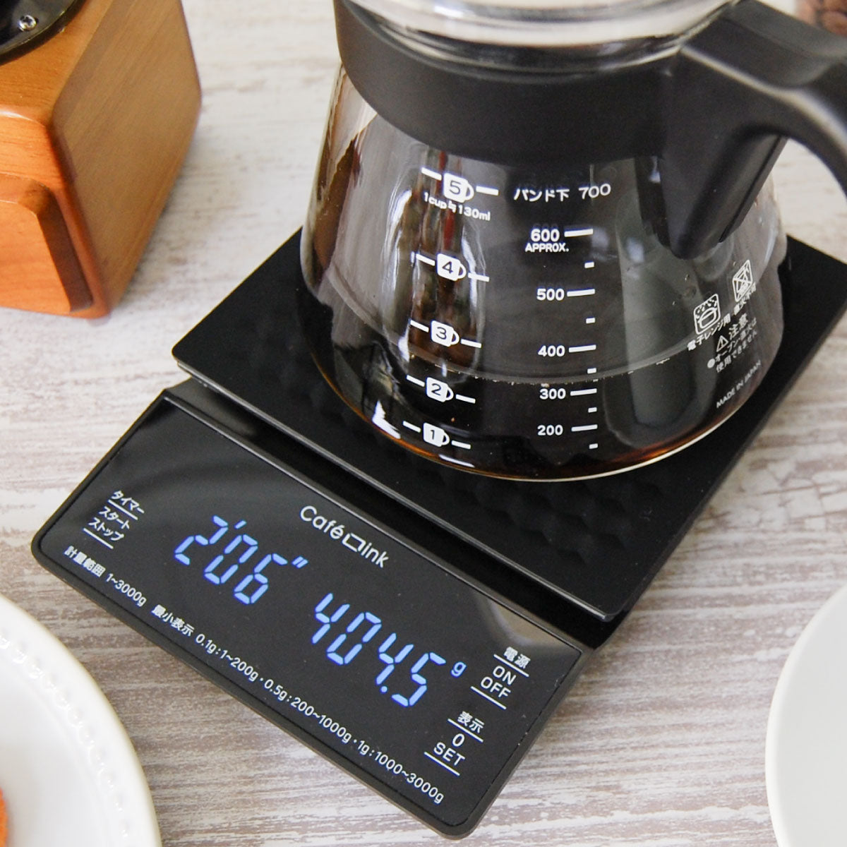 カフェリンク デジタルコーヒースケール 最大計量3.0kg ADCS-03 – 株式