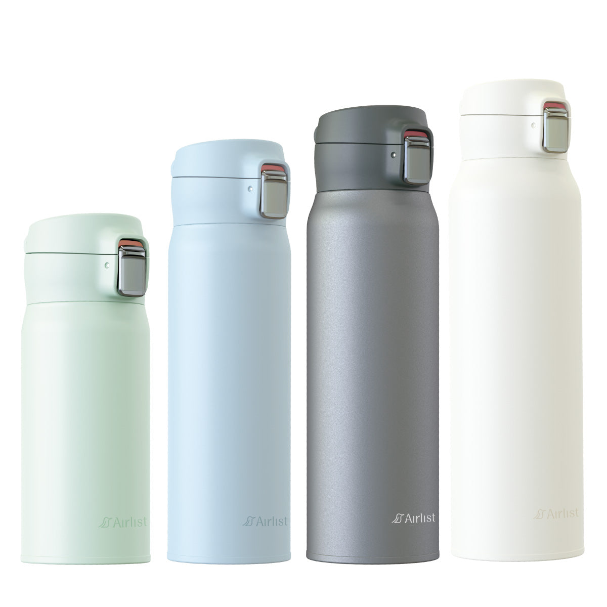 エアリスト 分解できる軽量ワンタッチマグボトル 365ml/495ml/620ml/800ml AREW-01 シリーズ