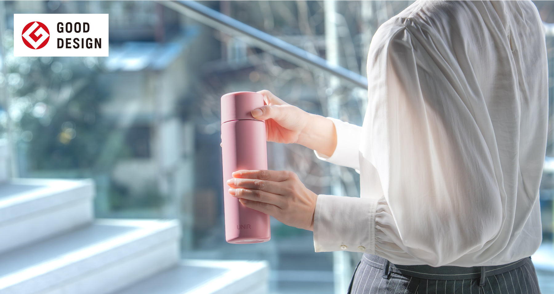 毎日のお手入れが圧倒的にラク!パッキン一体型でさらに節水や時短にもつながる。『UNIRシームレスボトル』から新色が登場。