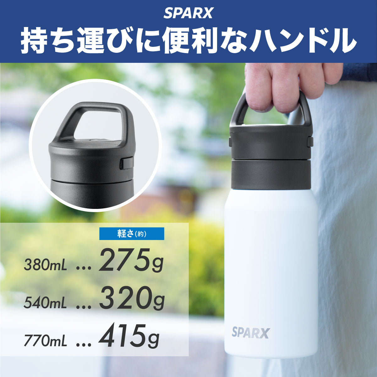 スパークス 真空断熱炭酸用ボトル 380ml/540ml/770ml – 株式会社アトラス