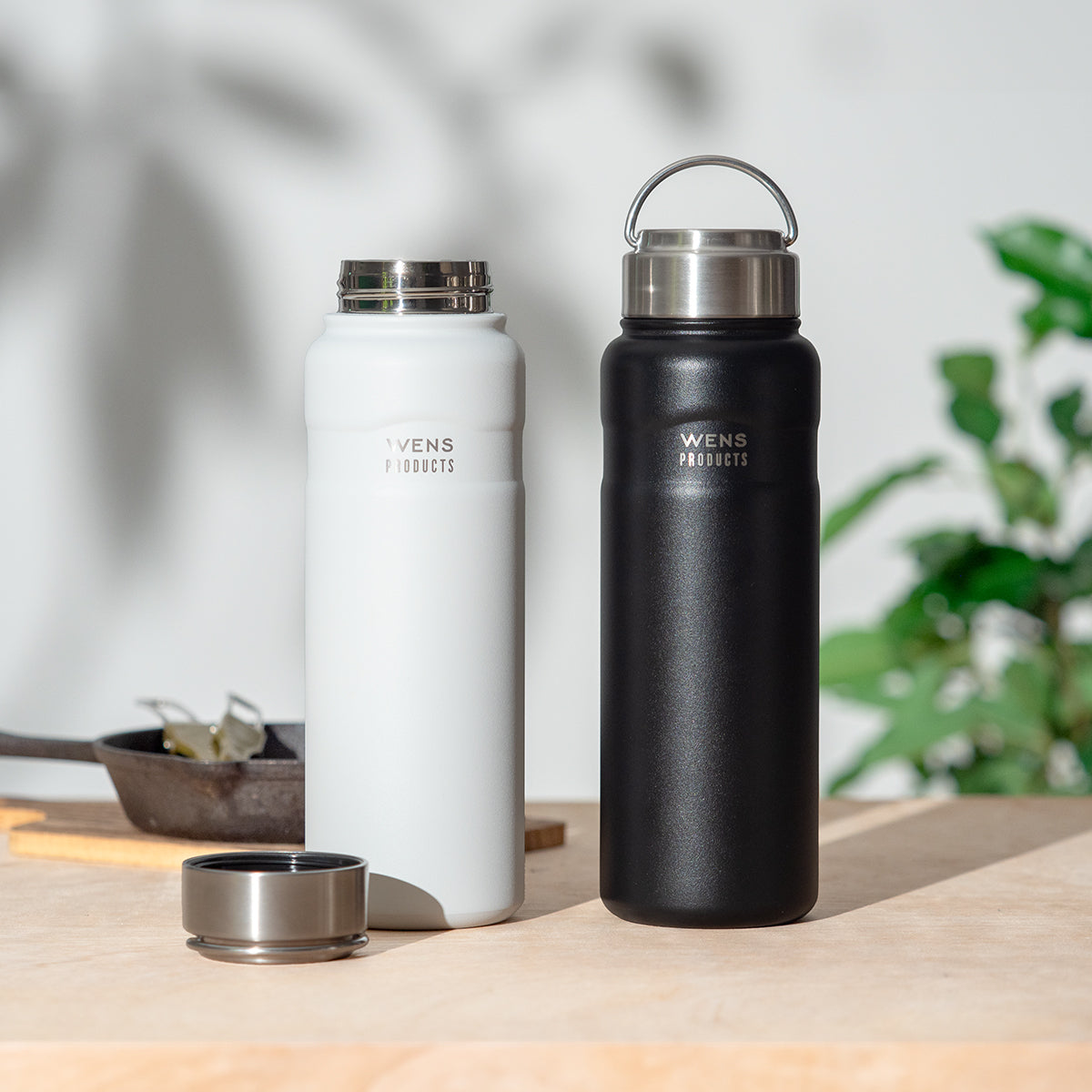 ウェンズプロダクツ ステンレスハンドル付きスクリューボトル 530ml