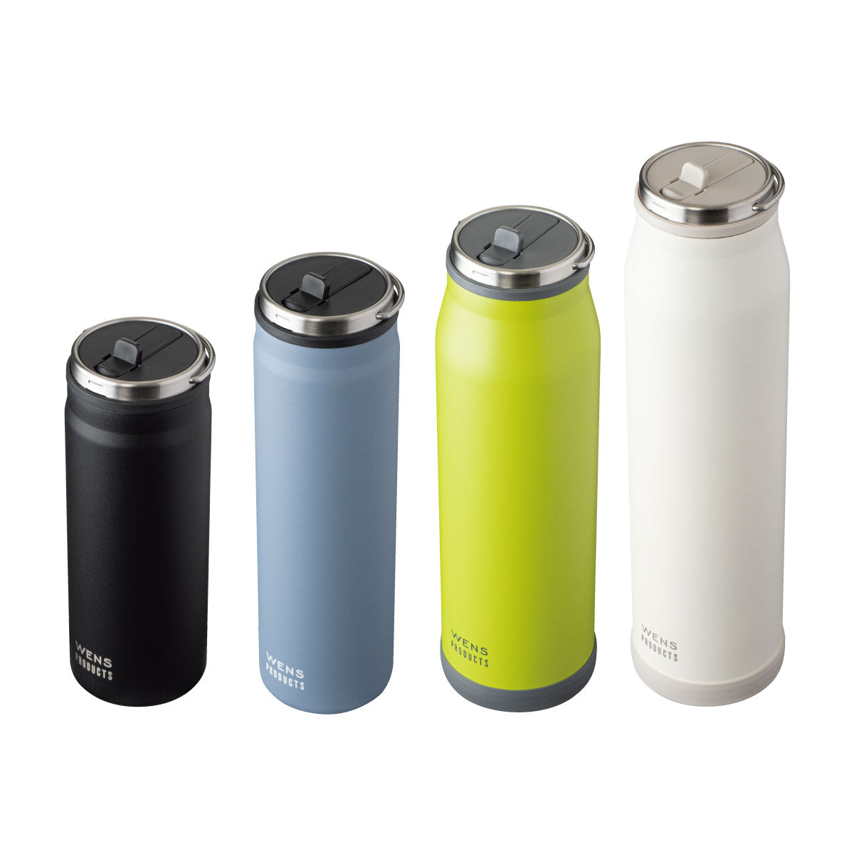 ウェンズプロダクツ ステンレスハンドル付きストローボトル 500ml/700ml/1.0L/1.2L AWSR シリーズ