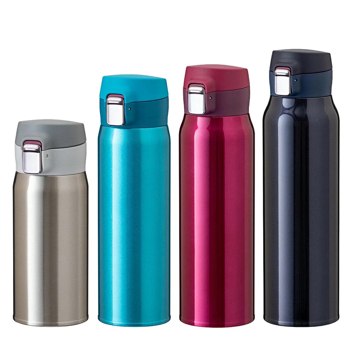 エアリスト 分解できる超軽量ワンタッチマグボトル 365ml/495ml/620ml/800ml