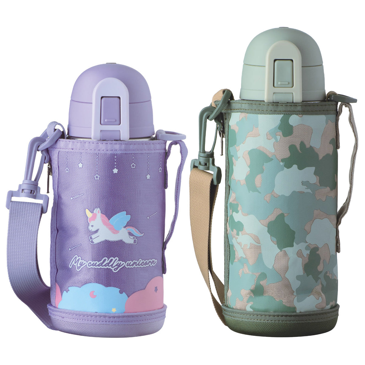 AQUAGE（アクアージュ）ポーチ付きダイレクトボトル 食洗機対応 620mL 770mL