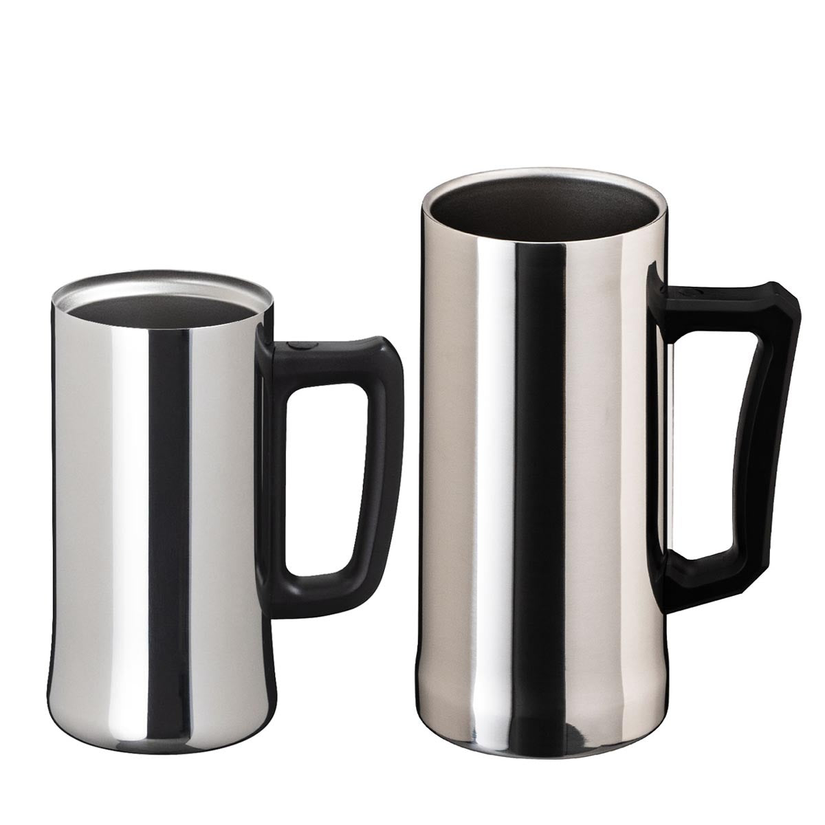 シンクス ステンレスビアジョッキ 外面ミラー仕上げ 470ml/630ml/700ml/800ml/1.0L