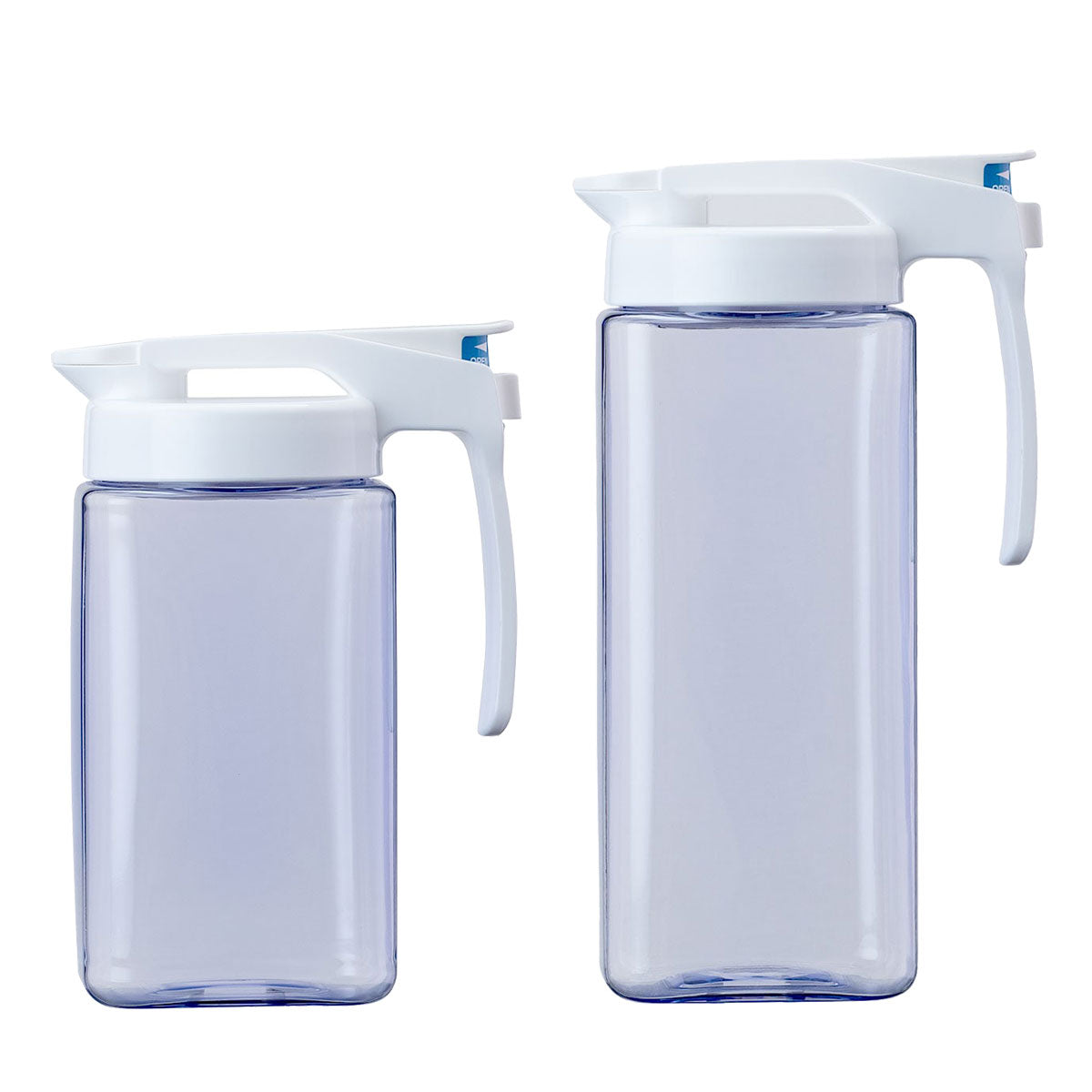 開け閉めしやすいウォーターピッチャー 冷水筒 1.6L/2.1L