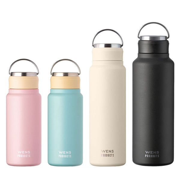 ウェンズプロダクツ ステンレスハンドル付き シームレススクリューボトル 530ml/700ml/1.0L AWSL シリーズ